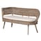 Bali & Pari 76.7" W X 32.3" L X 62.6" H 242-13542-13543-13423-ZORO - alternate 4
